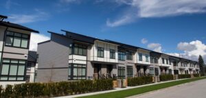 New townhouses in Western Sydney of the kind eligible for the First Home Owner Grant in NSW.