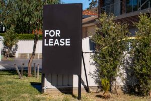 Established suburban house with a for lease sign, the property type affected by the negative gearing changes from July 2027.